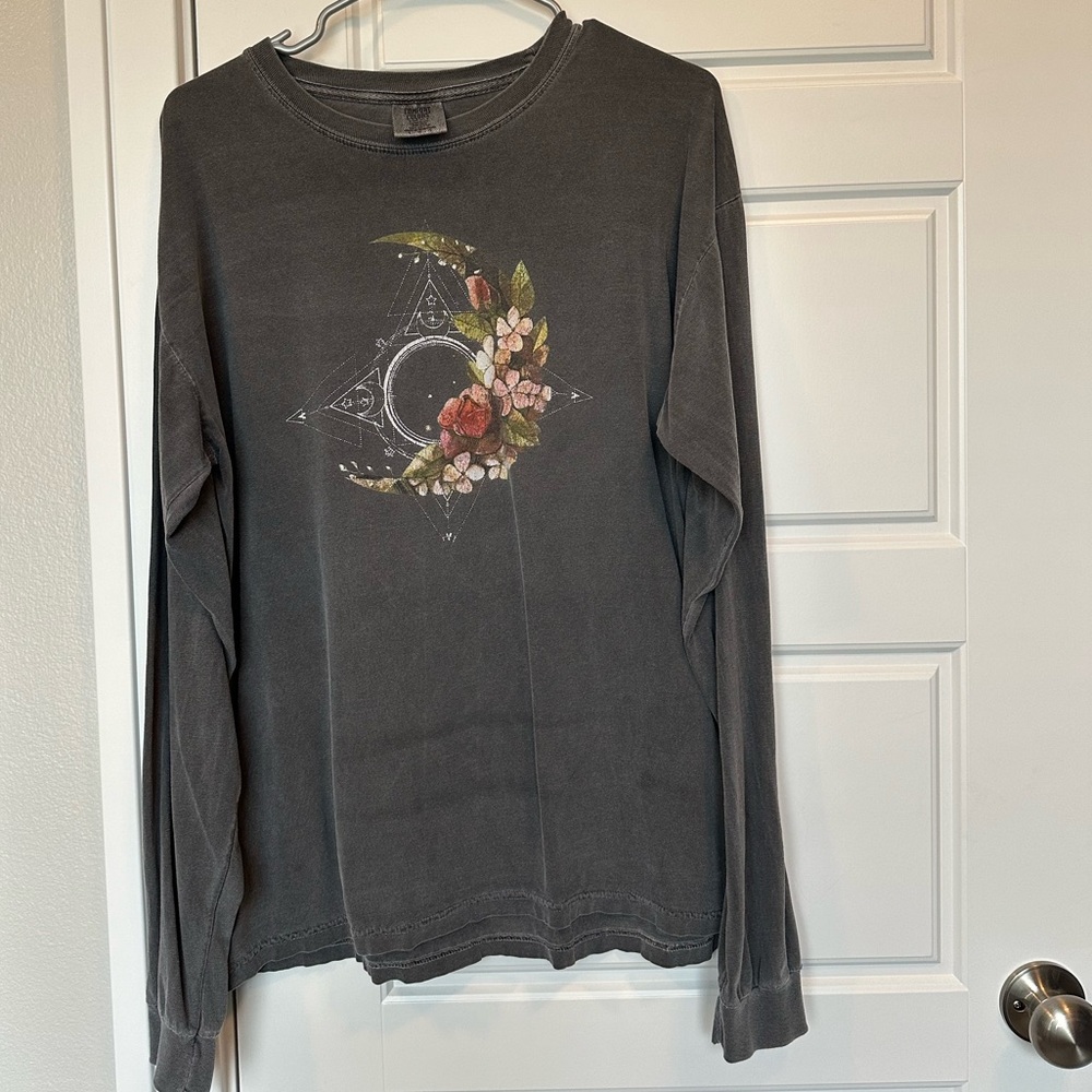 Distressed Long Sleeve TShirt